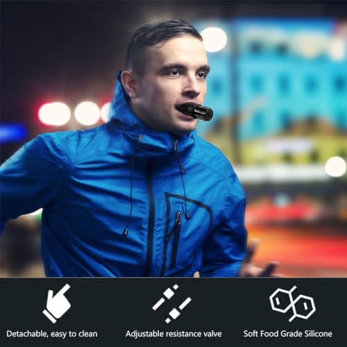 Proberos® Breathing Trainer Portable Muscle Exercise with Resistance Adjustable Easy to Clean and Use Improve Strength and Endurance 3 PCS Proberos® Breathing Trainer Portable Muscle Exercise with Resistance Adjustable Easy to Clean and Use Improve Strength and Endurance 3 PCS